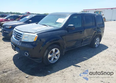 2013 Honda Pilot Ex-L from USA, damaged, VIN 5FNYF4H56DB003274